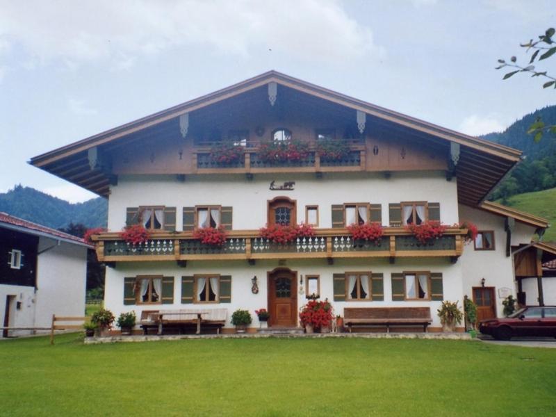 Ferienwohnung Schmid-Hof Oberwössen エクステリア 写真